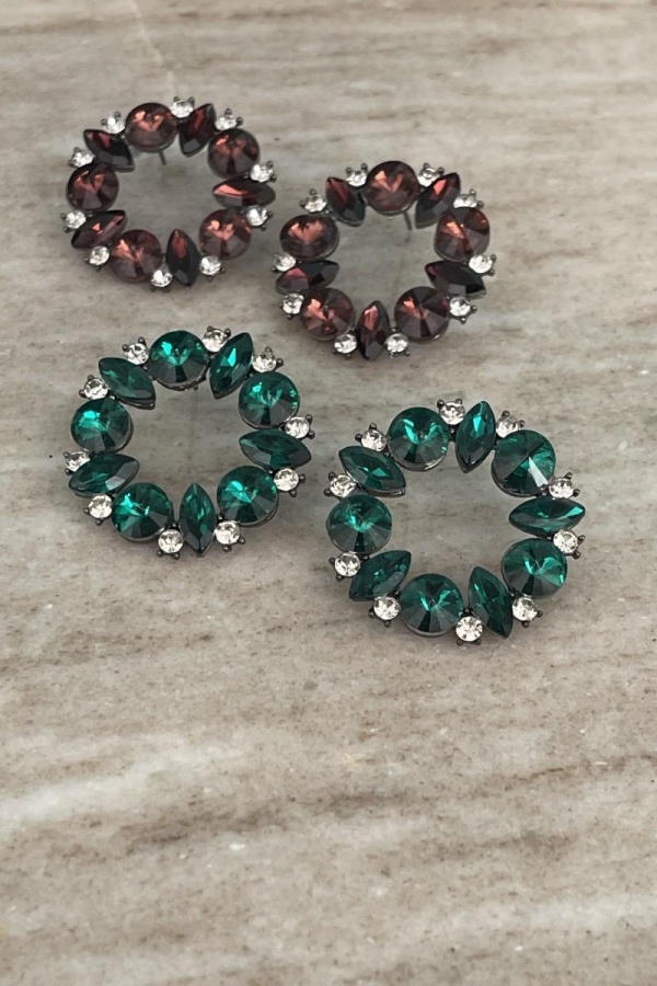 ΣΚΟΥΛΑΡΙΚΙΑ FLOWER CROWN STUDS